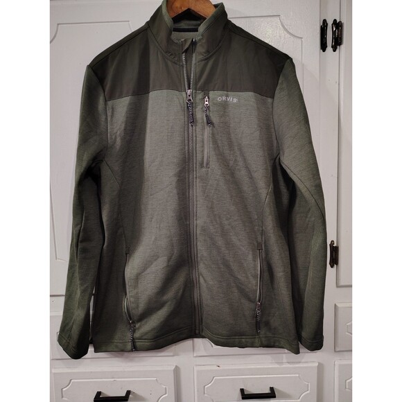 Orvis Classic Collection Full Zip Forest Green Jacket size Small MENs - Picture 1 of 7